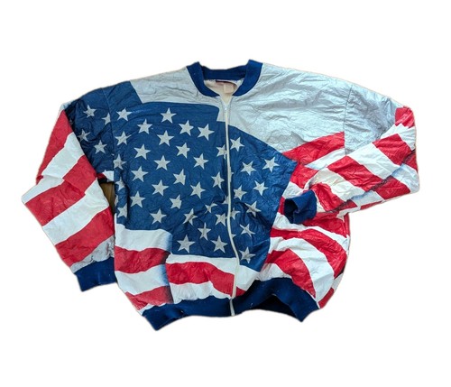 Usa american flag windbreaker - flag,